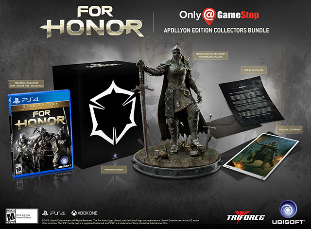 For Honor تحصل على نسخة مجمعين حصرية لمتاجر GameStop