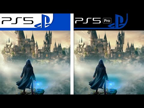 مقارنة بين Hogwarts Legacy على PS5 و PS5 PRO وتحسن كبير لتتبع الأشعة